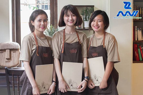 những lý do nên may đồng phục quán cafe